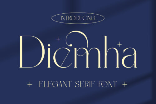 Diemha - Elegant Seif Font