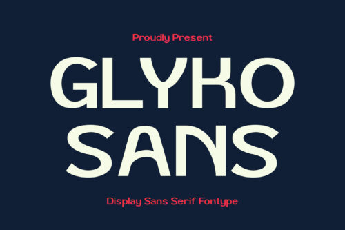Glyko Sans - Display Sans Serif Font