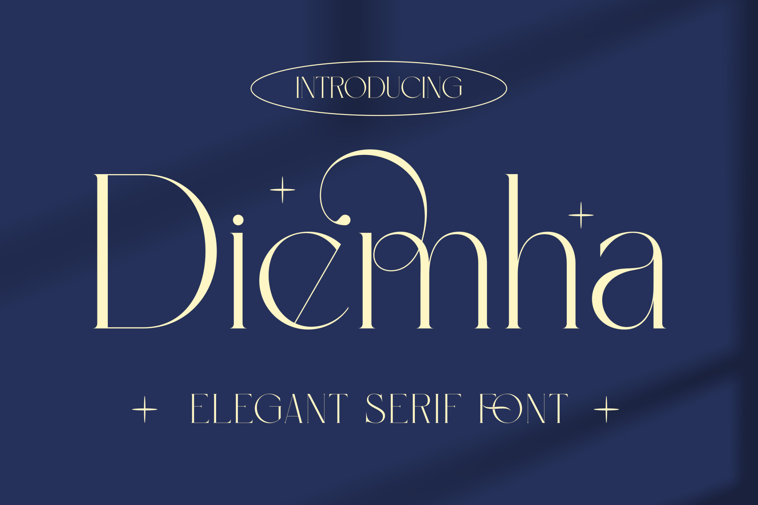 Diemha - Elegant Seif Font