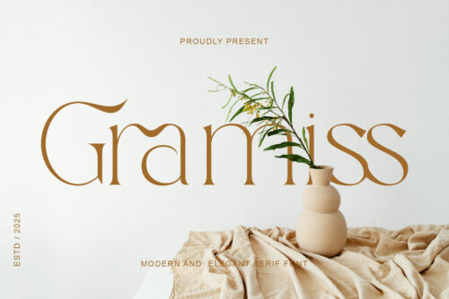 Gramiss - Modern & Elegant Serif Font