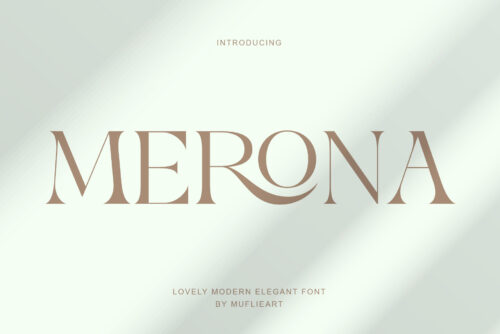 Merona - Modern & Elegant Serif Font