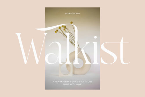 Walkist - Modern Display Serif Font