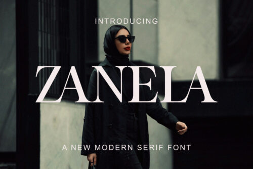Zanela - New Modern Serif Font