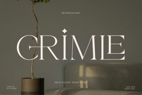 Crimle - An Elegant Serif Font