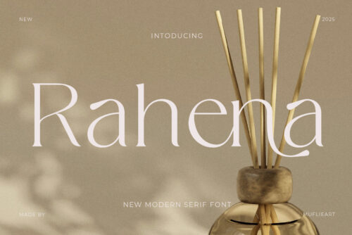 Rahena - Modern Serif Font
