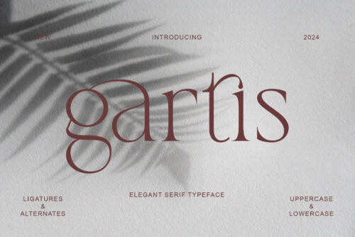 Gartis - Elegant Serif Typeface