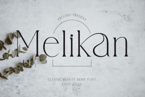 Melikan - Elegant Beauty Serif Font