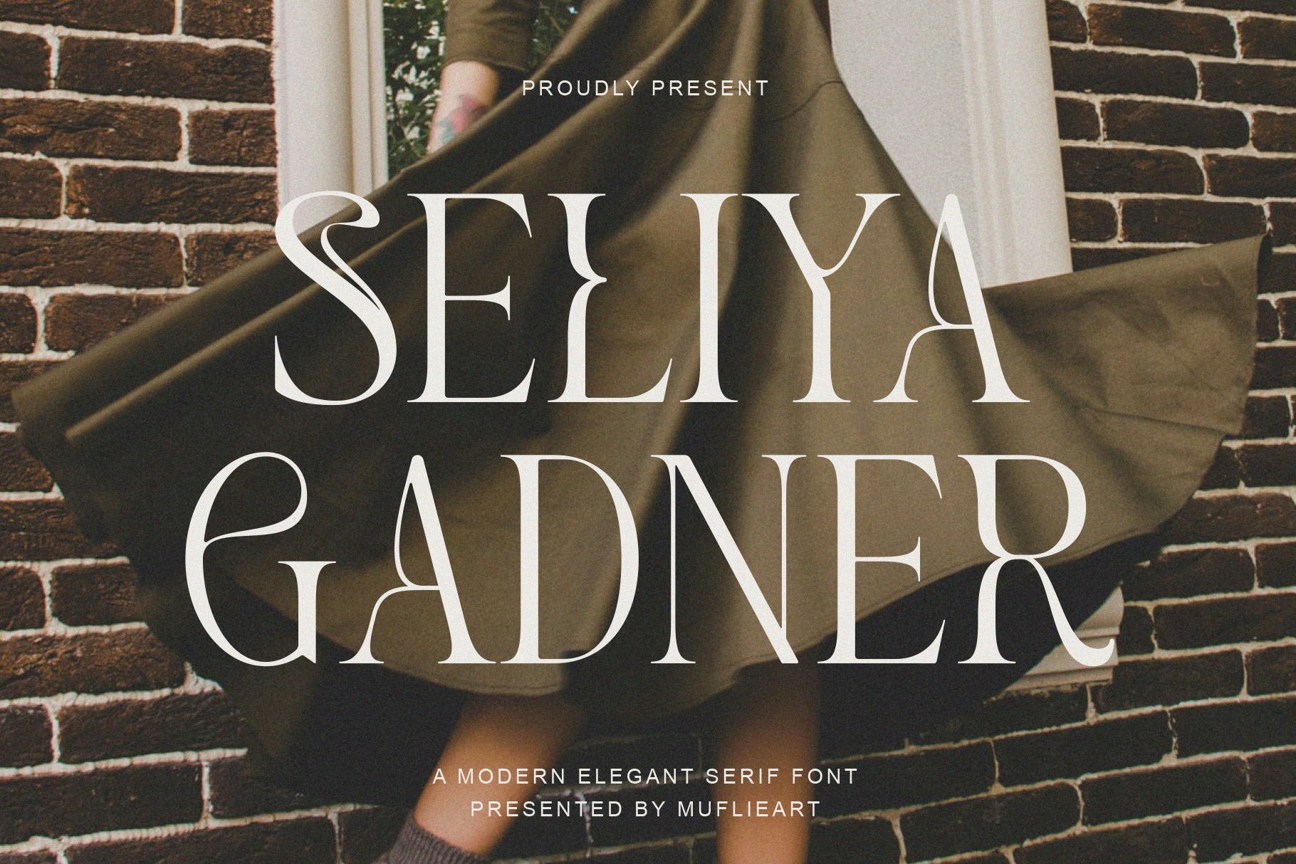 Seliya Gadner - Modern & Elegant Serif Font