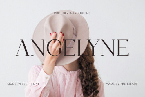 Angelyne - Modern Serif Font