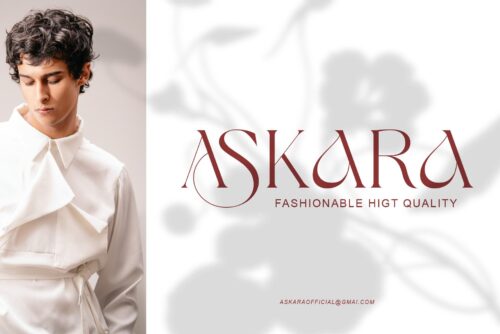 beauty modern serif font