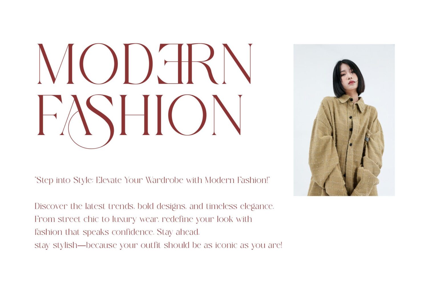 beauty modern serif font