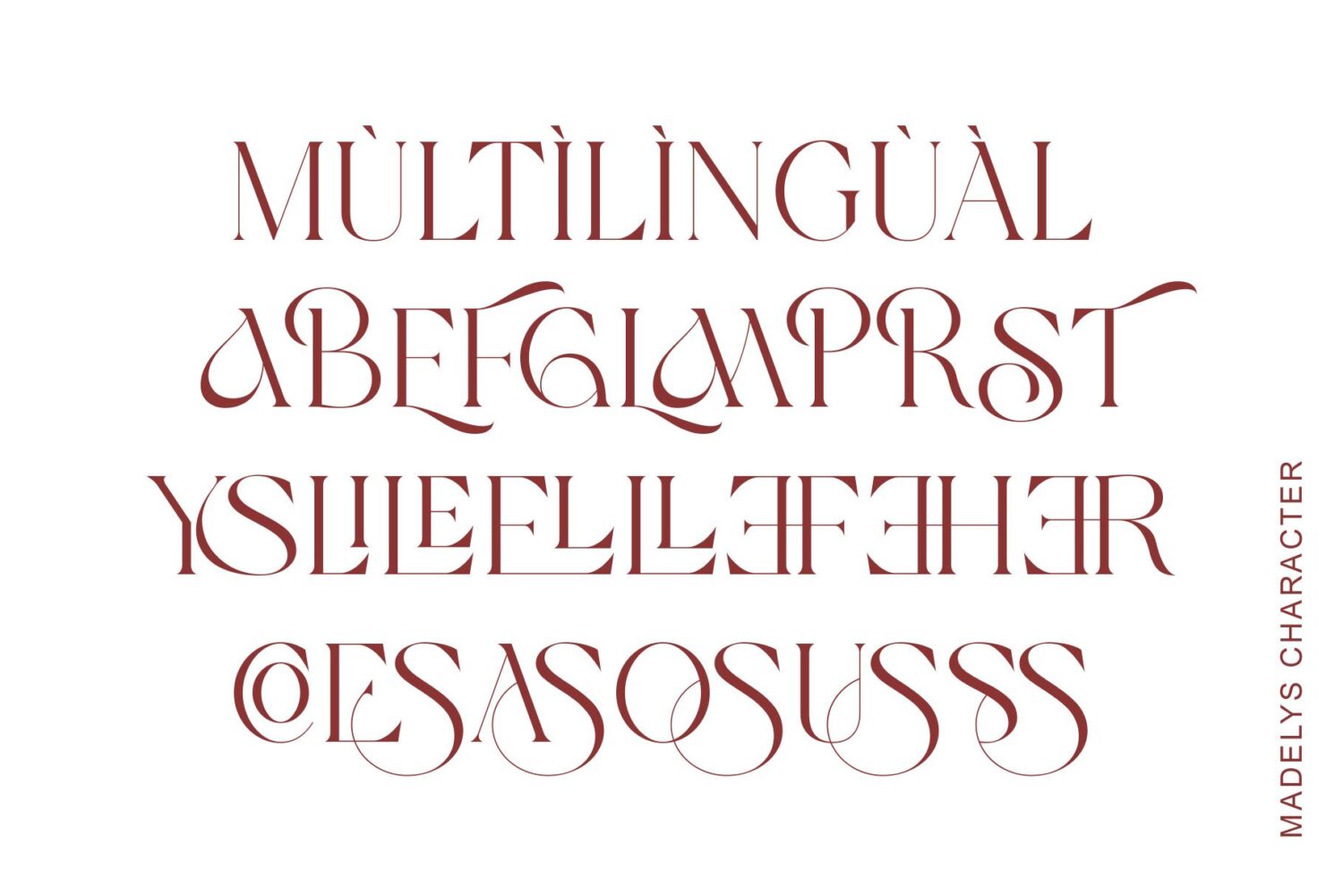 beauty modern serif font