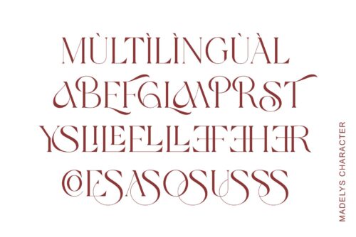 beauty modern serif font
