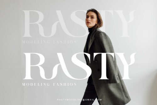 elegant and modern serif font