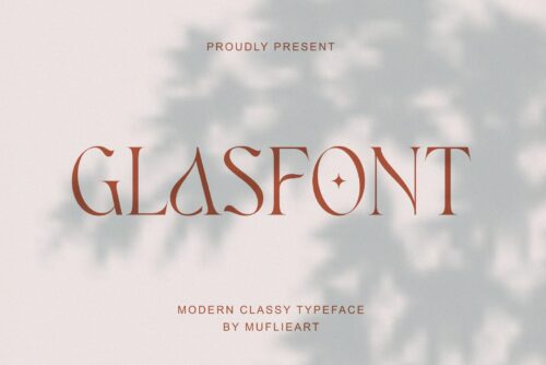 modern classy serif font