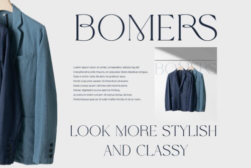 modern elegant serif font