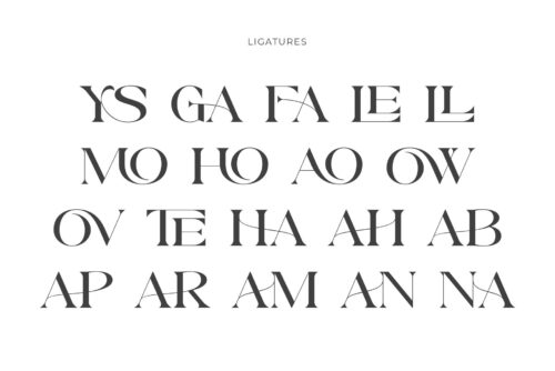 modern serif font