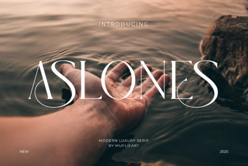Aslones - Modern Luxury Serif