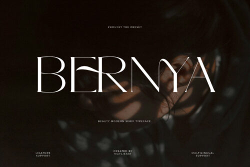 Bernya - Beauty Modern Serif Typeface