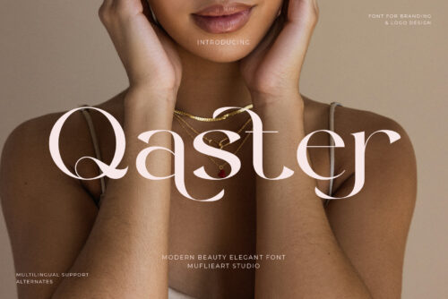 Qaster - Modern Beauty & Elegant Serif Font