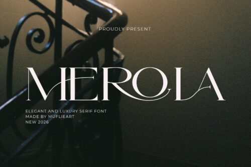 Merola - Elegant & Luxury Serif Font