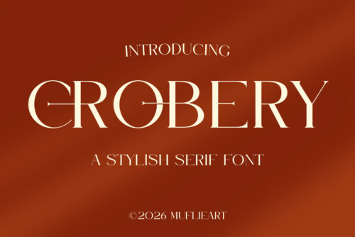 Croberi - Staylish Serif Font