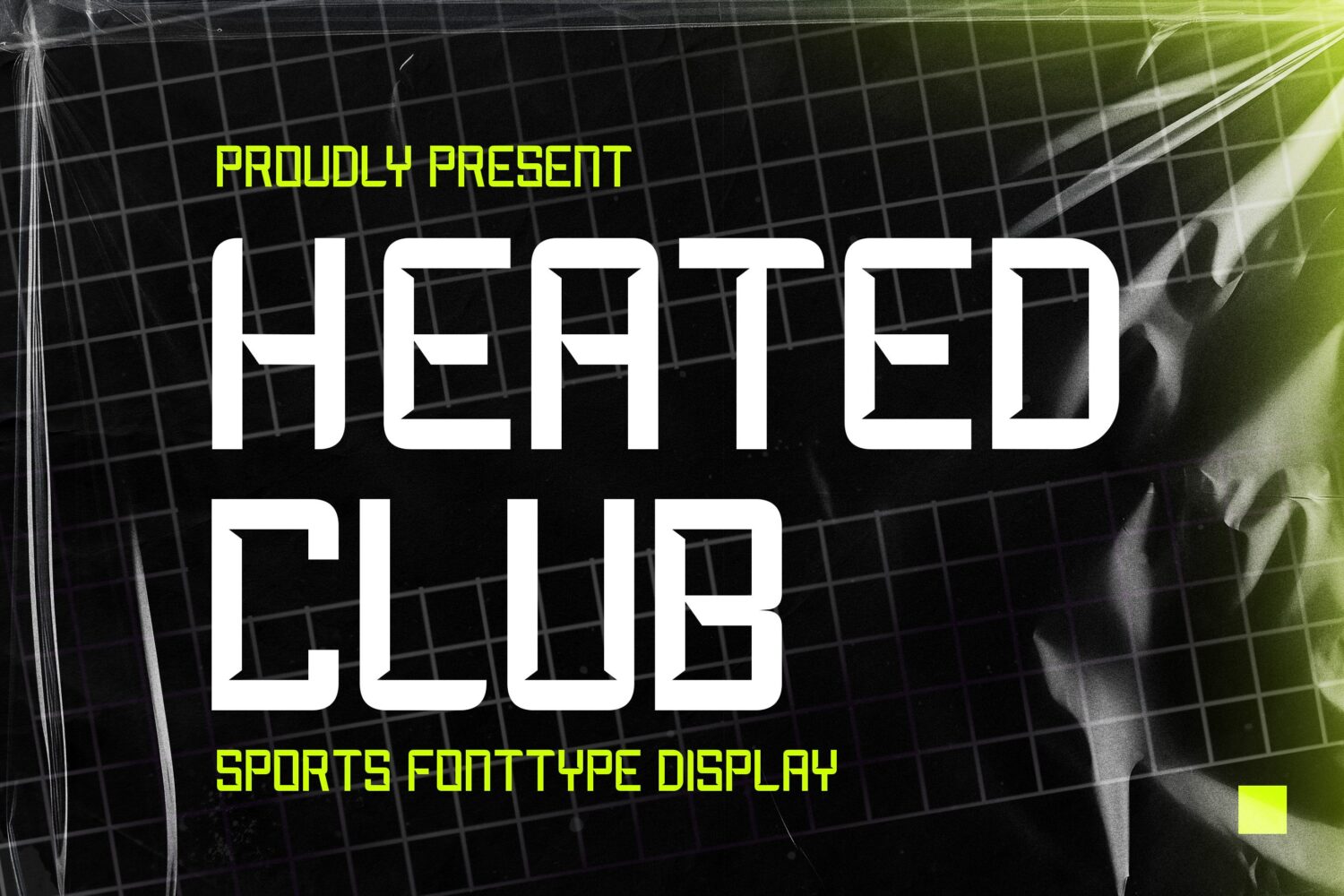 sport display font