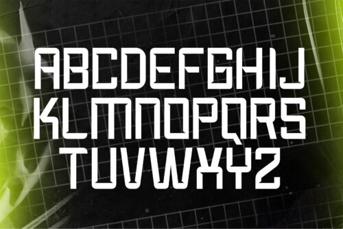 sport display font