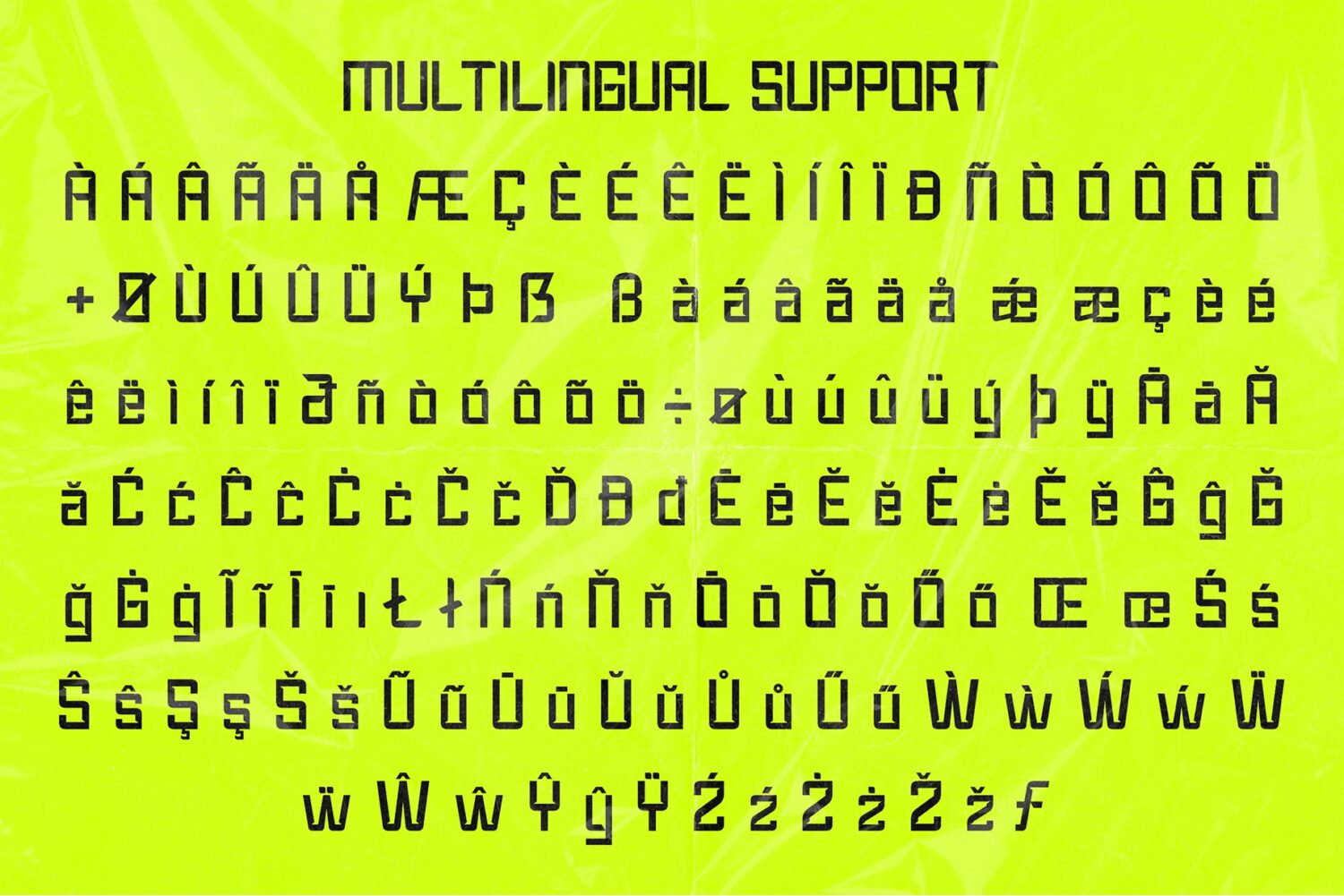 sport display font