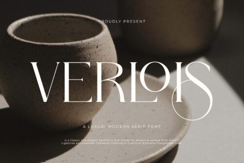 Verloise - Luxury Modern Serif Font