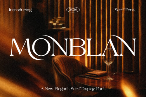 Monblan - Elegant Serif Typeface