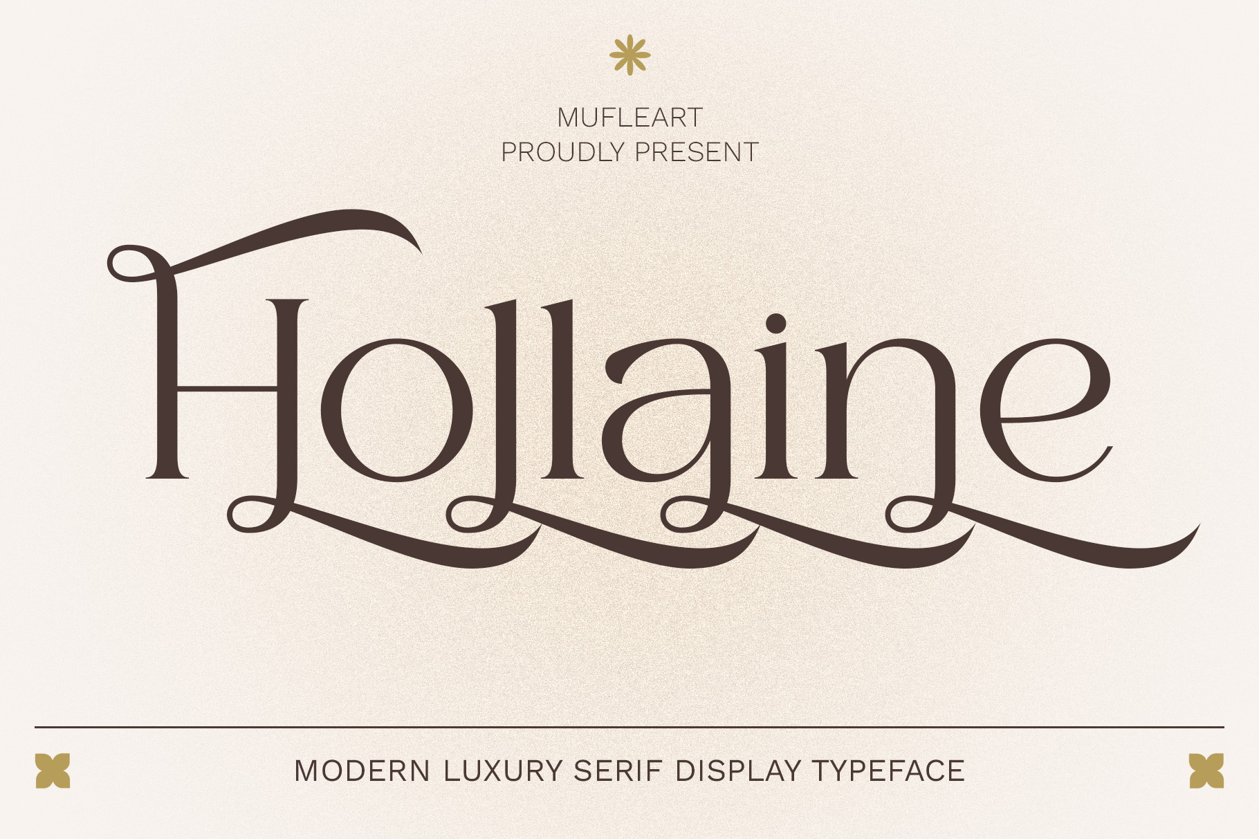 Hollaine - Modern Luxury Serif Typeface
